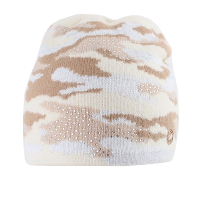 Дамска плетена шапка Granadilla JG5494, Камуфлаж/Сребристо