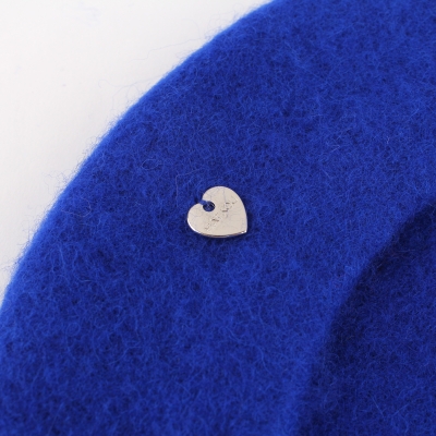 Дамска вълнена барета HatYou CP0764, Кралскосин