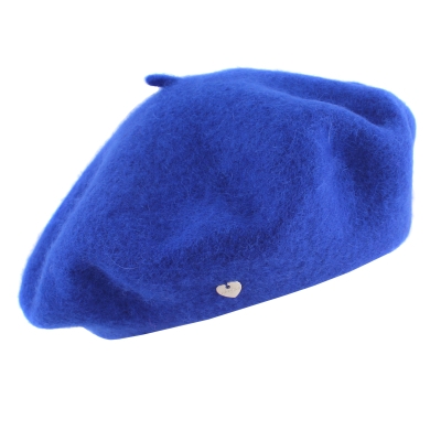 Дамска вълнена барета HatYou CP0764, Кралскосин