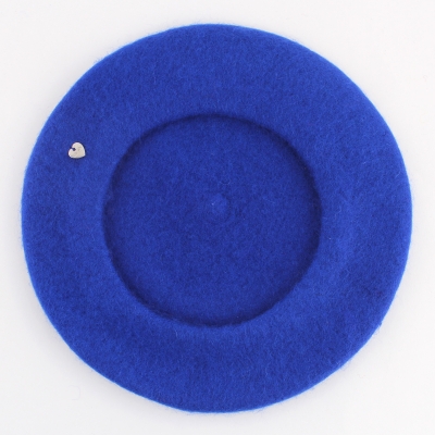 Дамска вълнена барета HatYou CP0764, Кралскосин