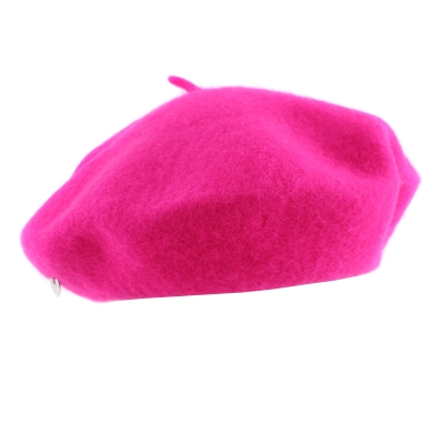 Дамска вълнена барета HatYou CP0764, Цикламен