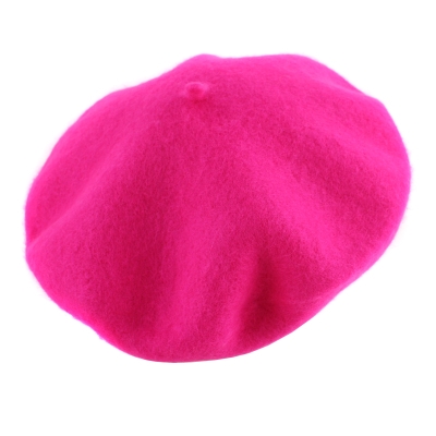 Дамска вълнена барета HatYou CP0764, Цикламен