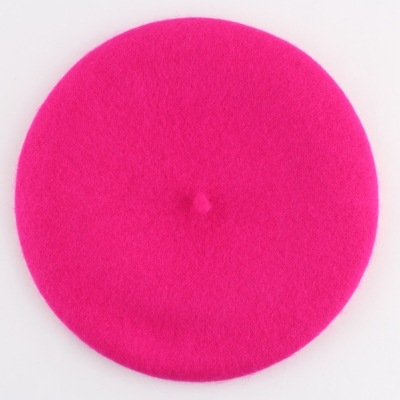 Дамска вълнена барета HatYou CP0764, Цикламен