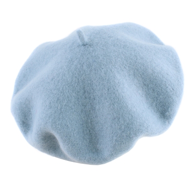 Дамска вълнена барета HatYou CP0764, Небесносин