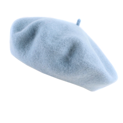 Дамска вълнена барета HatYou CP0764, Небесносин