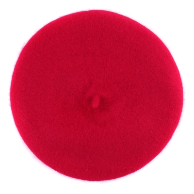 Дамска вълнена барета HatYou CP0764, Червен