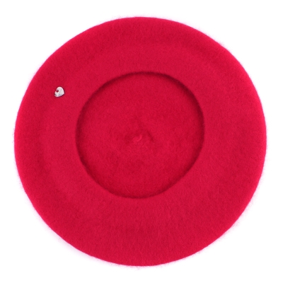 Дамска вълнена барета HatYou CP0764, Червен