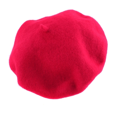 Дамска вълнена барета HatYou CP0764, Червен