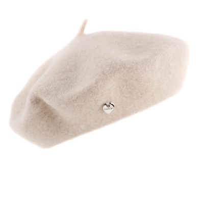 Дамска вълнена барета HatYou CP0764, Светлобежов