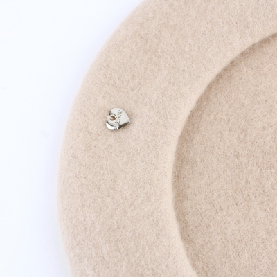 Дамска вълнена барета HatYou CP0764, Светлобежов