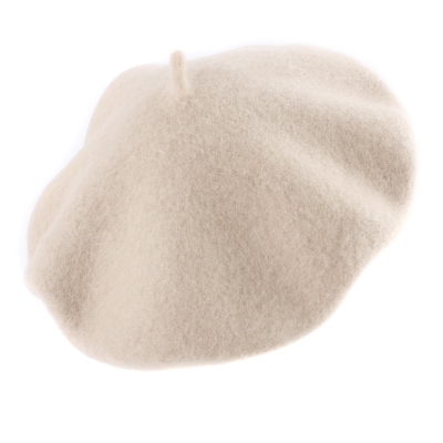 Дамска вълнена барета HatYou CP0764, Светлобежов