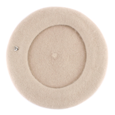 Дамска вълнена барета HatYou CP0764, Светлобежов