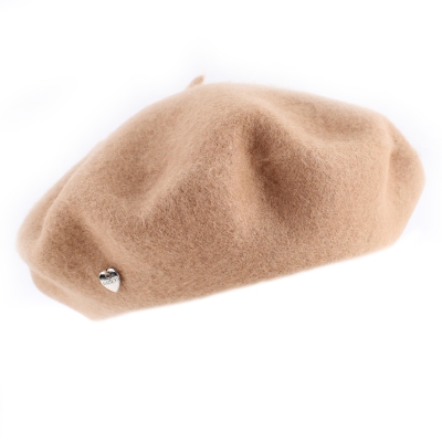 Дамска вълнена барета HatYou CP0764, Камила