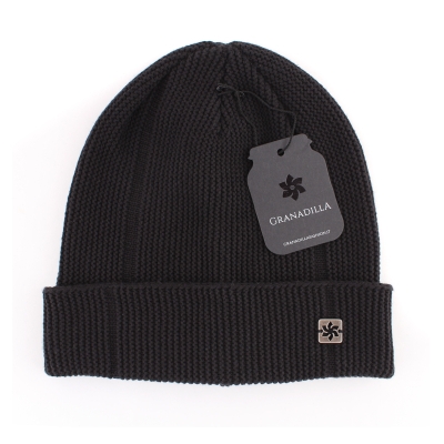 Мъжка плетена шапка Granadilla JG5118, Черен