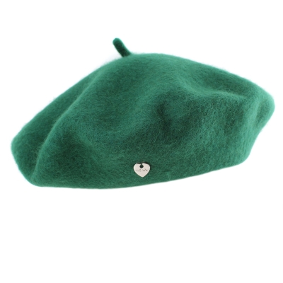 Дамска вълнена барета HatYou CP0764, Зелен