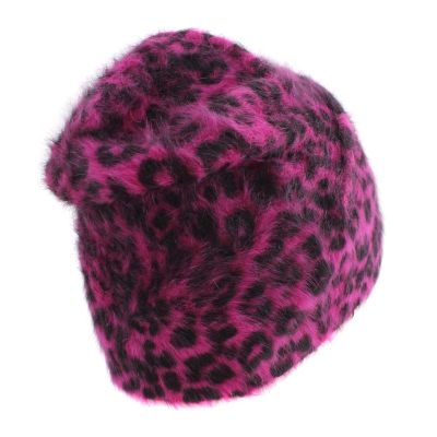 Дамска плетена шапка JailJam JG0101, Цикламен
