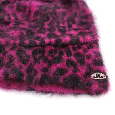 Дамска плетена шапка JailJam JG0101, Цикламен