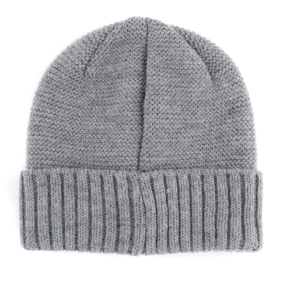 Мъжка плетена шапка HatYou CP2838, Сив