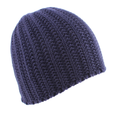 Мъжка плетена шапка Granadilla JG5146, Тъмносин