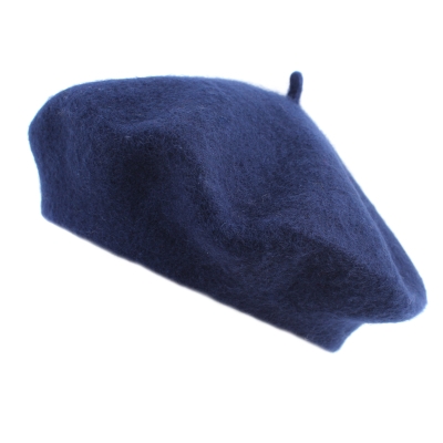 Дамска вълнена барета HatYou CP0764, Тъмносин