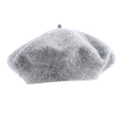 Дамска вълнена барета HatYou CP0764, Светлосив меланж