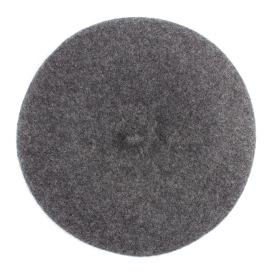 Дамска вълнена барета HatYou CP0764, Тъмносив меланж