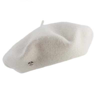 Дамска вълнена барета HatYou CP0764, Екрю