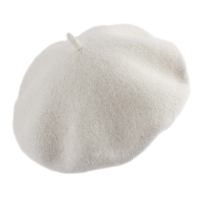 Дамска вълнена барета HatYou CP0764, Екрю