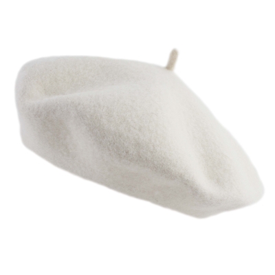 Дамска вълнена барета HatYou CP0764, Екрю