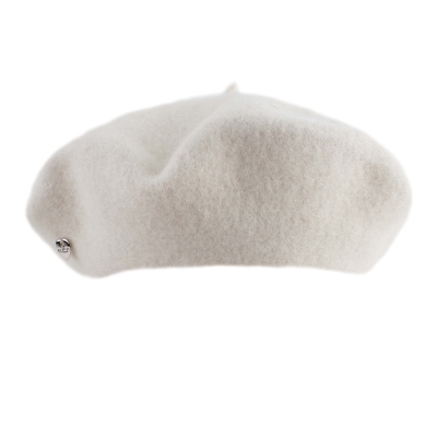 Дамска вълнена барета HatYou CP0764, Екрю