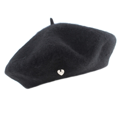 Дамска вълнена барета HatYou CP0764, Черен