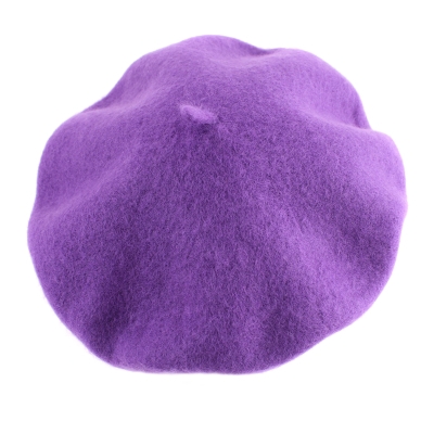 Дамска вълнена барета HatYou CP0764, Лилав