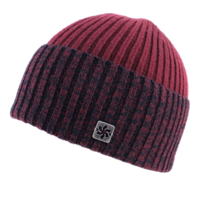 Men's knitted hat Granadilla JG5113, Bordeaux
