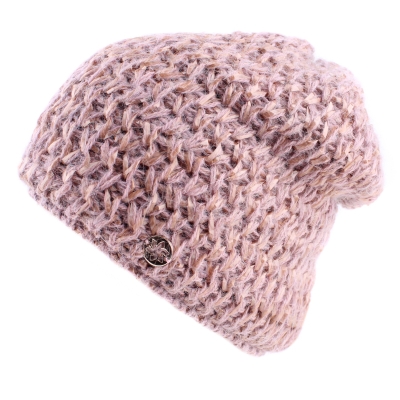 Дамска плетена шапка Granadilla JG5335, Пепел от рози