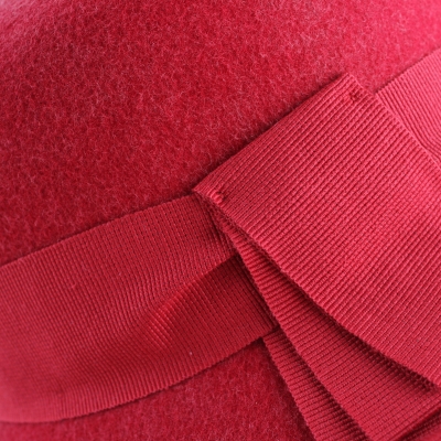 Ladies' Felt Hat HatYou CF0307, Scarlet melange