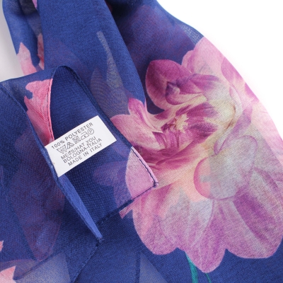 Дамски шал HatYou SI0763-103, Син