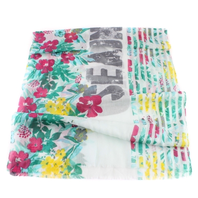 Детски памучен шал HatYou SE0659, 50х160 см, Хавай