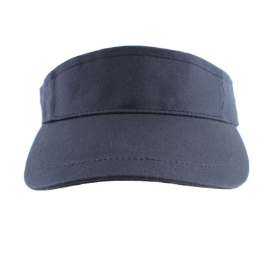 Ladies' cotton visor MESS CTM1311, Dark blue