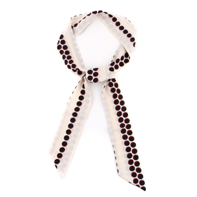Дамски шал вратовръзка HatYou SE0848-1, Екрю