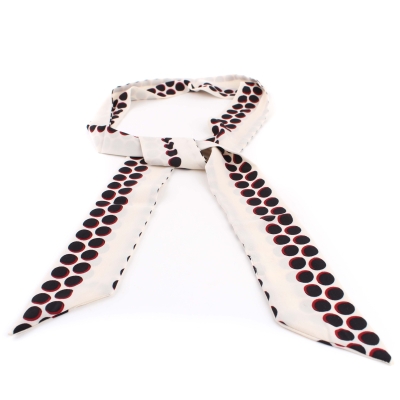 Дамски шал вратовръзка HatYou SE0848-1, Екрю