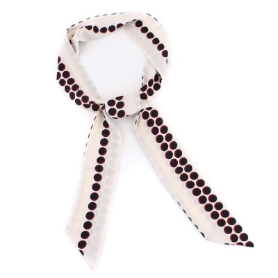 Дамски шал вратовръзка HatYou SE0848-1, Екрю