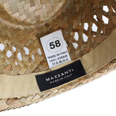 Palarie de paie de vara Fratelli Mazzanti FM 7941, Natural