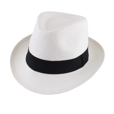 Palarie de vara barbati Fratelli Mazzanti FM 6863, Alb