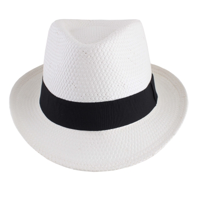 Palarie de vara barbati Fratelli Mazzanti FM 6863, Alb