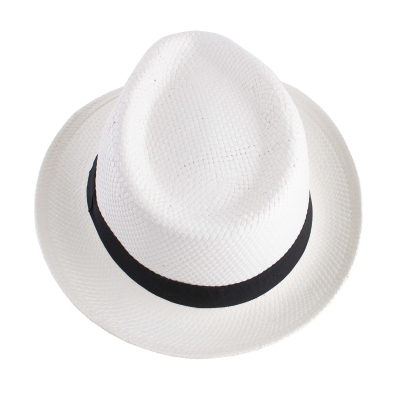 Palarie de vara barbati Fratelli Mazzanti FM 6863, Alb