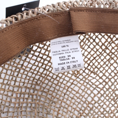 Men's straw hat HatYou CEP0201, Natural