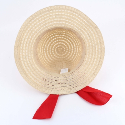 Дамска лятна шапка HatYou CEP0423, Червена лента