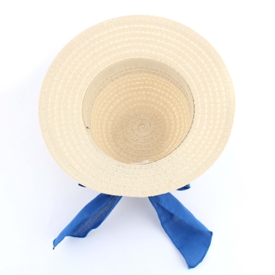 Palarie de vara dama HatYou CEP0423, Panglica Albastru