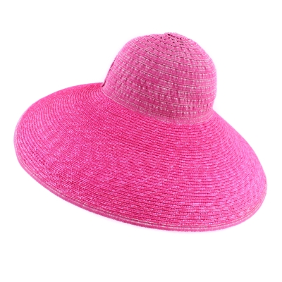Ladies' summer hat Fratelli Mazzanti FM 6827, Cyclamen