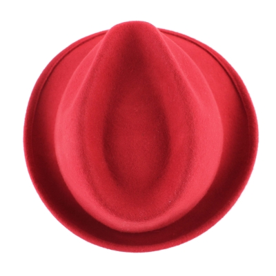 Ladies' felt hat HatYou CF0026, Red